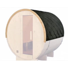 Aleko Weather-Resistant Bitumen Roof Shingle Replacement for Barrel Saunas