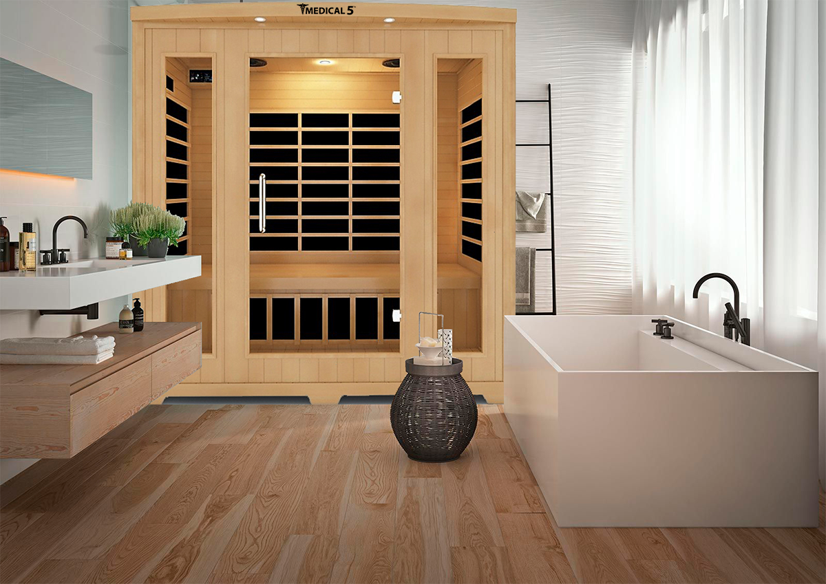 Med Breakthrough 5 Ver 2.0 Full Spectrum Sauna - 2 Person