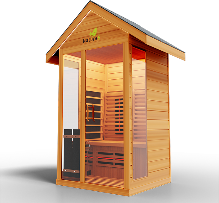 Medical Breakthrough Nature 5 - Hybrid - Outdoor Medical Sauna - 2 Person