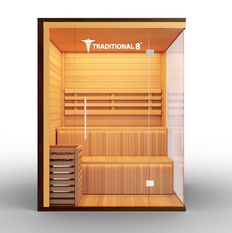 Medical Breakthrough Traditional 8 Plus Sauna- 4+ Person