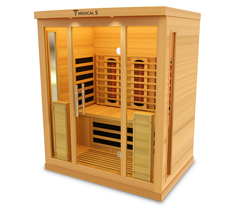 Med Breakthrough 5 Ver 2.0 Full Spectrum Sauna - 2 Person