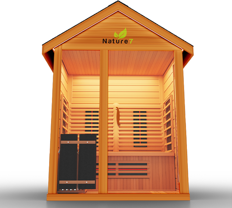 Medical Breakthrough Nature 7 - Hybrid - Outdoor Medical Sauna - 3 Person