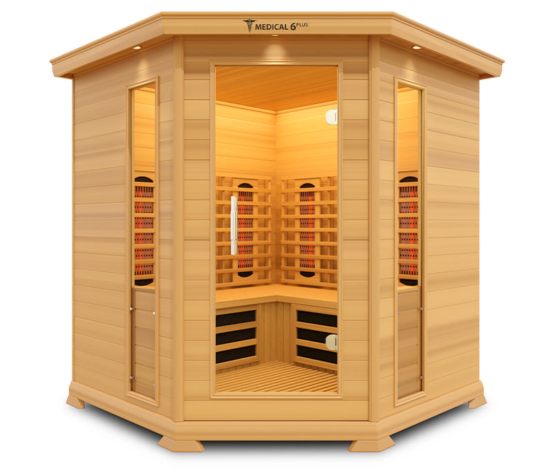 Medical Breakthrough 6 Plus Ver 2.0 Full Spectrum Sauna - 2 Person