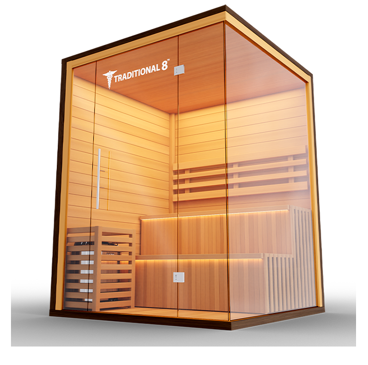 Medical Breakthrough Traditional 8 Plus Sauna- 4+ Person