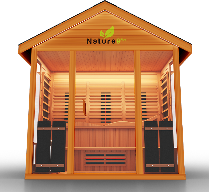 Medical Breakthrough Nature 9 - Hybrid Outdoor Sauna - 4+ Person