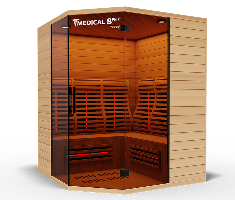 Medical Breakthrough 8 Plus Ver 1.0 Ultra Full Spectrum Sauna - 4+ Person