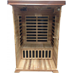 SunRay Sedona 1 Person Cedar Sauna w/Carbon Heaters-HL100K