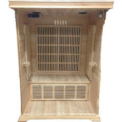 Sunray Cordova 2 Person Cedar Sauna w/Carbon Heaters/Vertical Heater Panels HL200K1