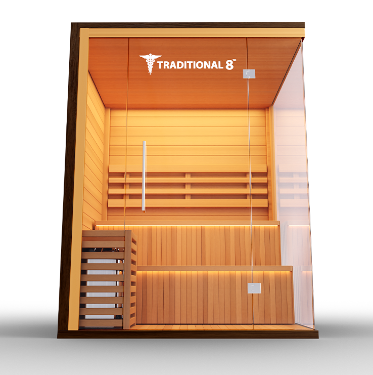 Medical Breakthrough Traditional 8 Plus Sauna- 4+ Person