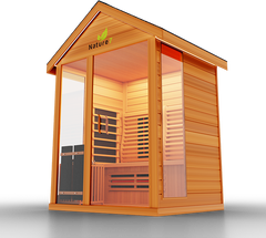 Medical Breakthrough Nature 7 - Hybrid - Outdoor Medical Sauna - 3 Person