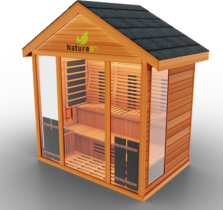 Medical Breakthrough Nature 9 - Hybrid Outdoor Sauna - 4+ Person