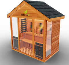 Medical Breakthrough Nature 9 - Hybrid Outdoor Sauna - 4+ Person