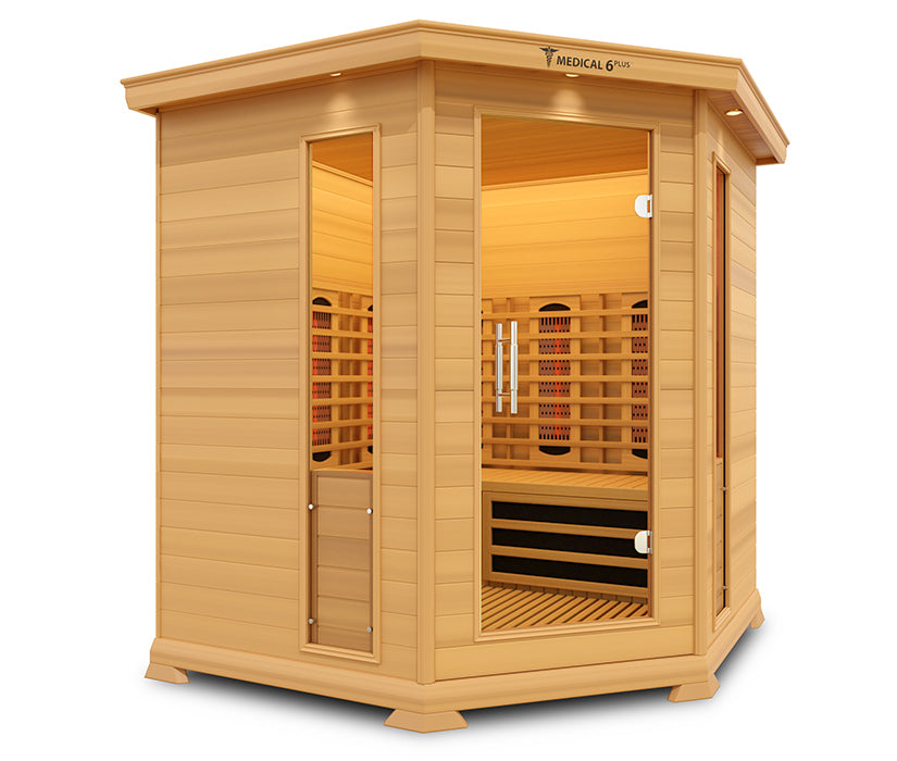Medical Breakthrough 6 Plus Ver 2.0 Full Spectrum Sauna - 2 Person