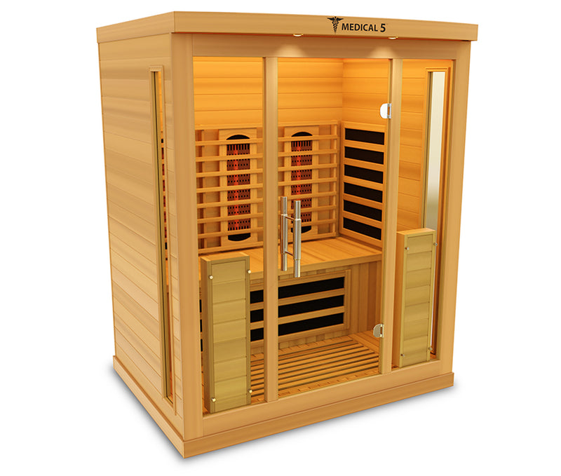 Med Breakthrough 5 Ver 2.0 Full Spectrum Sauna - 2 Person