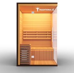 Medical Breakthrough Traditional 6 Sauna- 2 Person