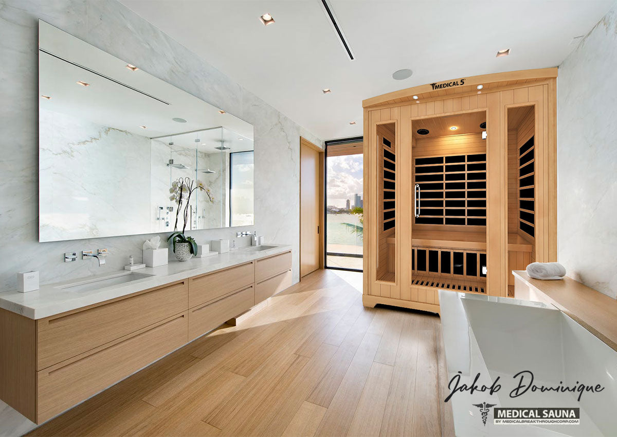 Med Breakthrough 5 Ver 2.0 Full Spectrum Sauna - 2 Person