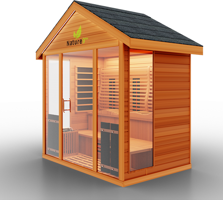 Medical Breakthrough Nature 9 - Hybrid Outdoor Sauna - 4+ Person