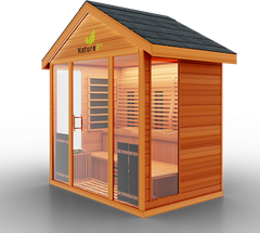 Medical Breakthrough Nature 9 - Hybrid Outdoor Sauna - 4+ Person
