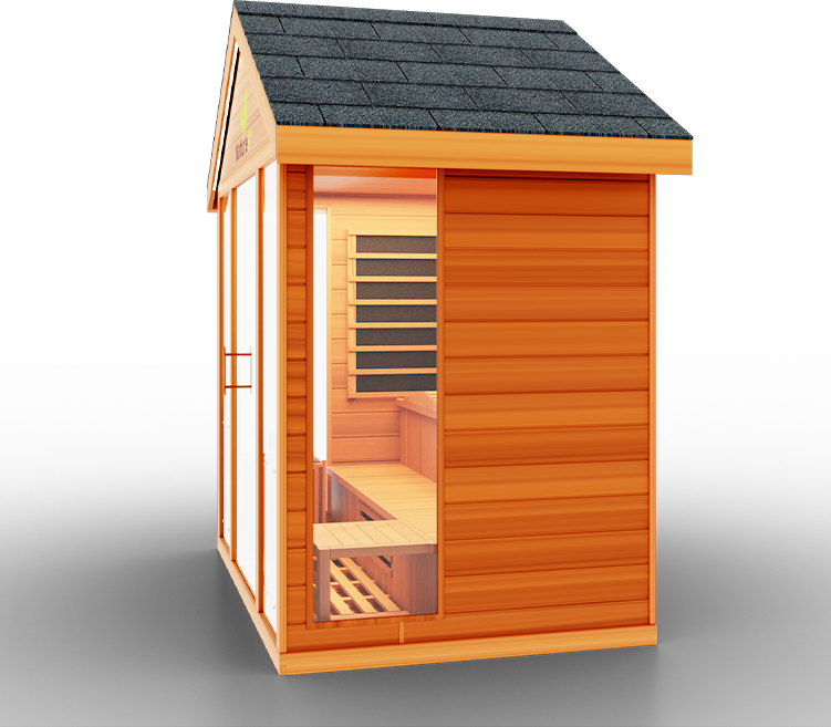Medical Breakthrough Nature 9 - Hybrid Outdoor Sauna - 4+ Person