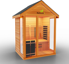 Medical Breakthrough Nature 7 - Hybrid - Outdoor Medical Sauna - 3 Person