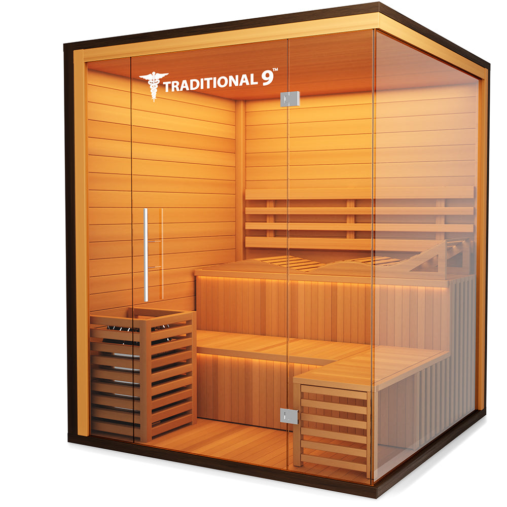 Medical Breakthrough Traditional 9 Plus Sauna- 4+ Person