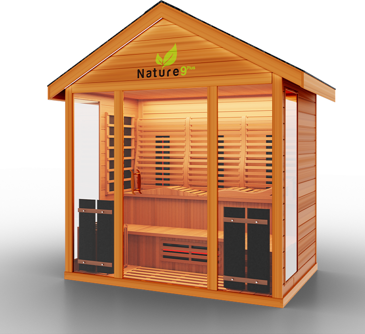 Medical Breakthrough Nature 9 - Hybrid Outdoor Sauna - 4+ Person