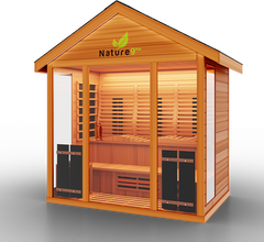Medical Breakthrough Nature 9 - Hybrid Outdoor Sauna - 4+ Person