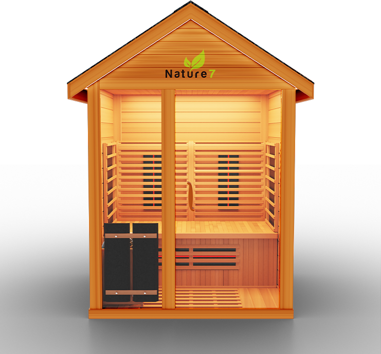Medical Breakthrough Nature 7 - Hybrid - Outdoor Medical Sauna - 3 Person
