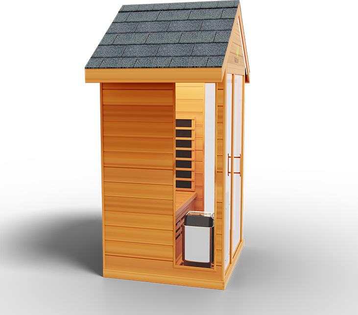 Medical Breakthrough Nature 5 - Hybrid - Outdoor Medical Sauna - 2 Person