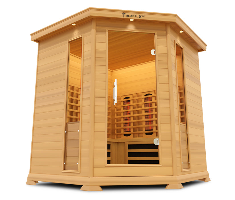 Medical Breakthrough 6 Plus Ver 2.0 Full Spectrum Sauna - 2 Person