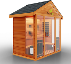Medical Breakthrough Nature 9 - Hybrid Outdoor Sauna - 4+ Person