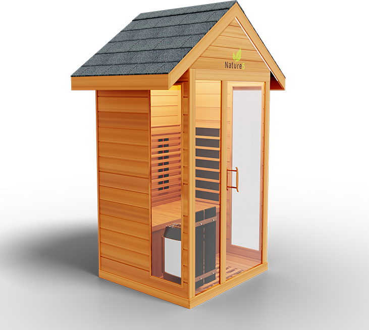 Medical Breakthrough Nature 5 - Hybrid - Outdoor Medical Sauna - 2 Person