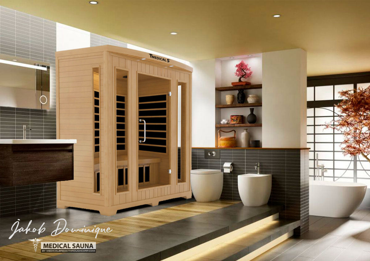 Med Breakthrough 5 Ver 2.0 Full Spectrum Sauna - 2 Person