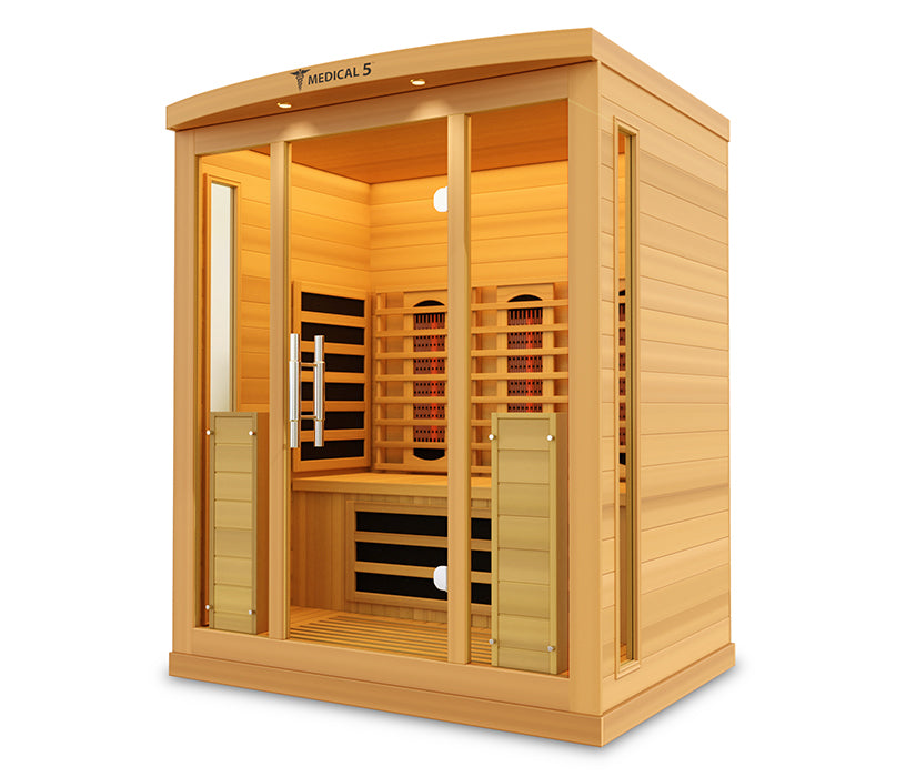 Med Breakthrough 5 Ver 2.0 Full Spectrum Sauna - 2 Person