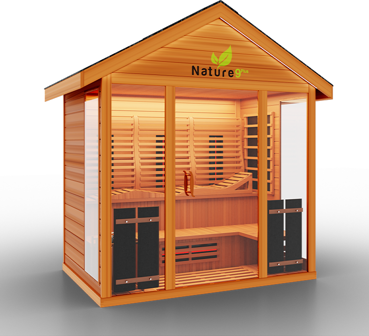 Medical Breakthrough Nature 9 - Hybrid Outdoor Sauna - 4+ Person