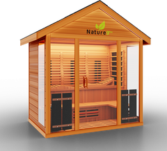 Medical Breakthrough Nature 9 - Hybrid Outdoor Sauna - 4+ Person
