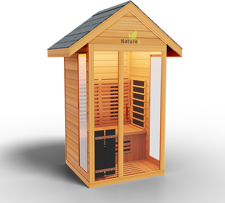 Medical Breakthrough Nature 5 - Hybrid - Outdoor Medical Sauna - 2 Person
