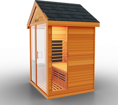 Medical Breakthrough Nature 7 - Hybrid - Outdoor Medical Sauna - 3 Person