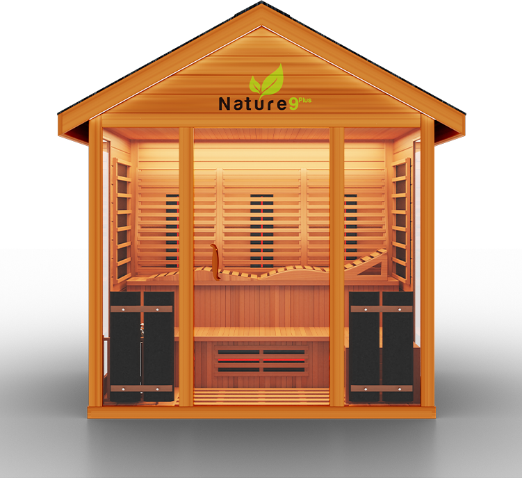 Medical Breakthrough Nature 9 - Hybrid Outdoor Sauna - 4+ Person