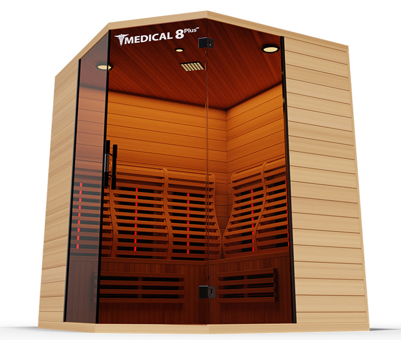 Medical Breakthrough 8 Plus Ver 1.0 Ultra Full Spectrum Sauna - 4+ Person