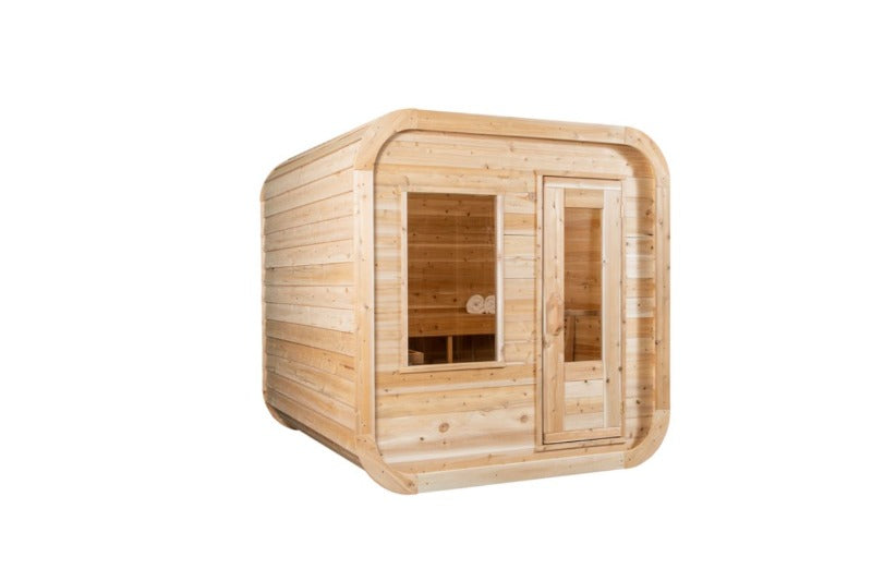Dundalk Leisure Canadian Timber Luna Traditional Outdoor Sauna CTC22LU