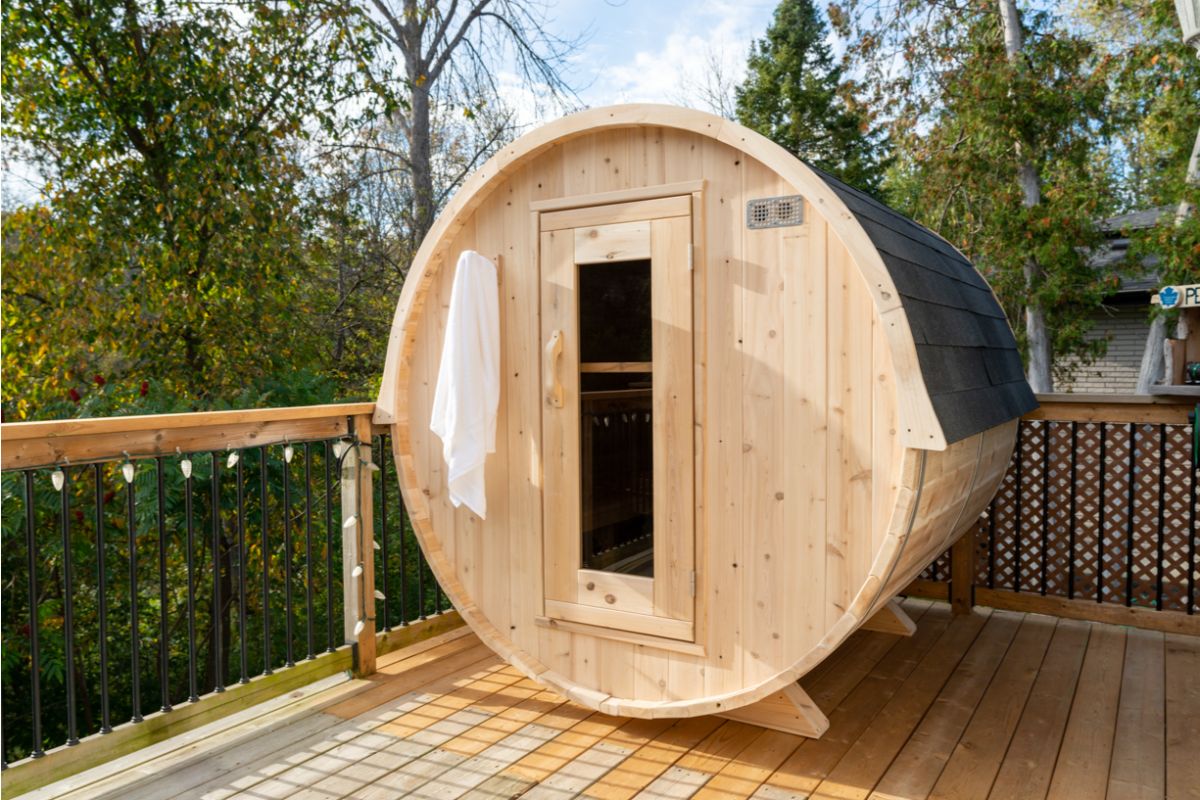 Dundalk Leisure Craft Canadian Timber Harmony 4 -Person sauna CTC22W