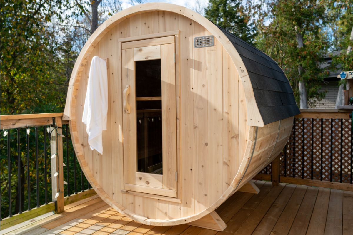 Dundalk Leisure Craft Canadian Timber Harmony 4 -Person sauna CTC22W