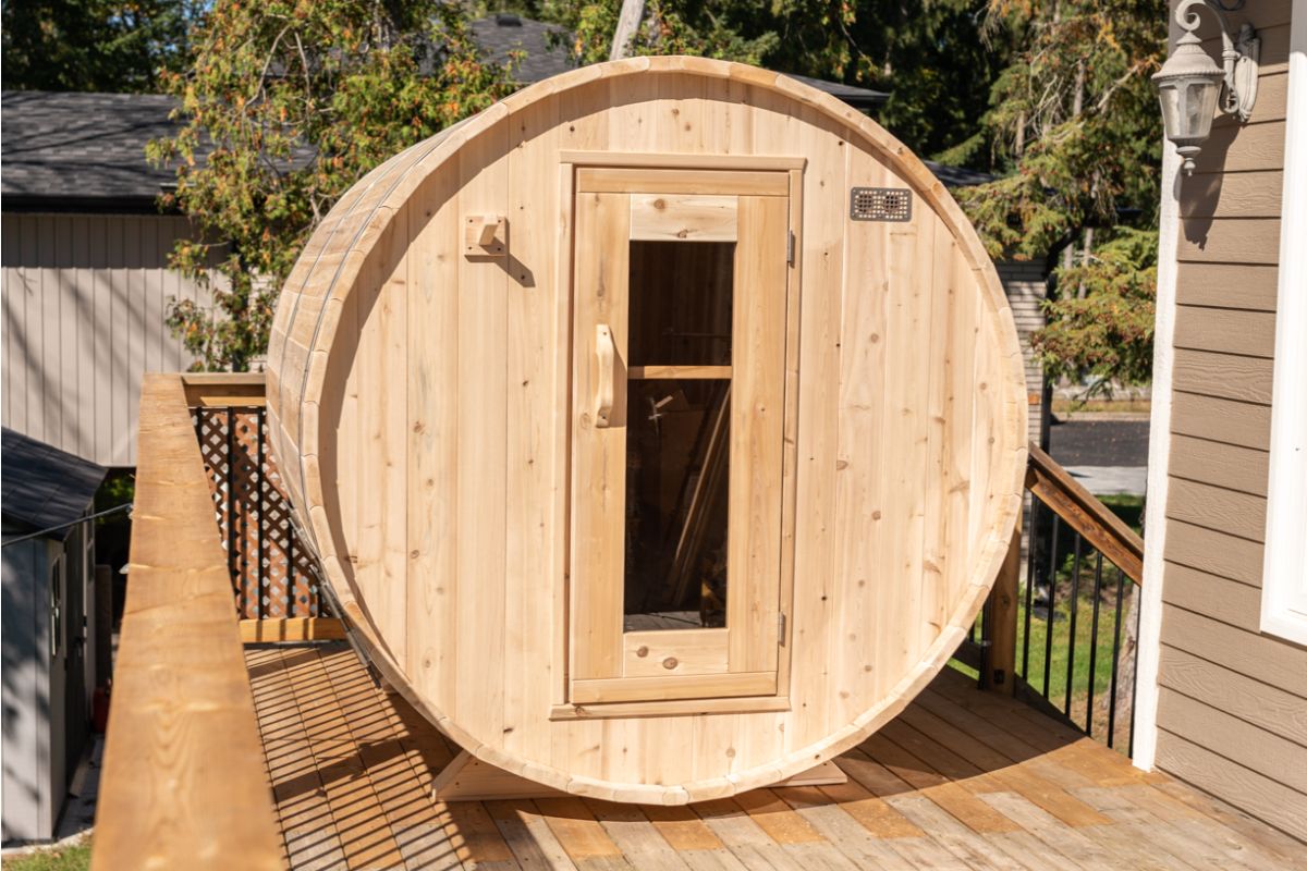 Dundalk Leisure Craft Canadian Timber Harmony 4 -Person sauna CTC22W