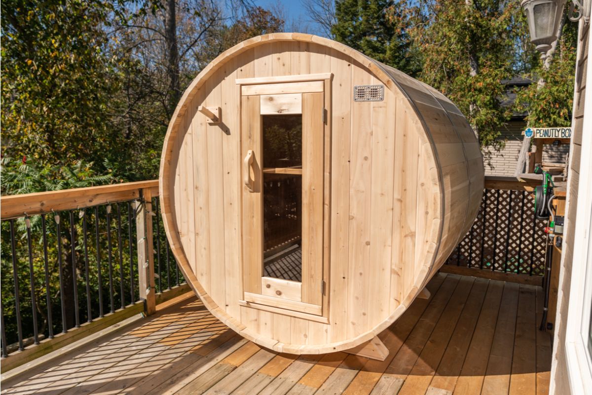 Dundalk Leisure Craft Canadian Timber Harmony 4 -Person sauna CTC22W