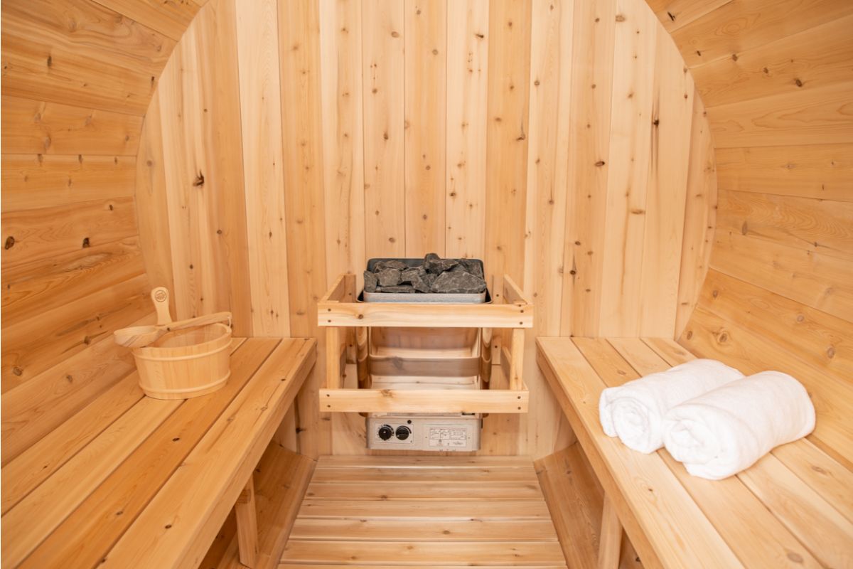 Dundalk Leisure Craft Canadian Timber Harmony 4 -Person sauna CTC22W