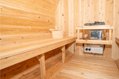Dundalk Leisure Craft Canadian Timber Harmony 4 -Person sauna CTC22W