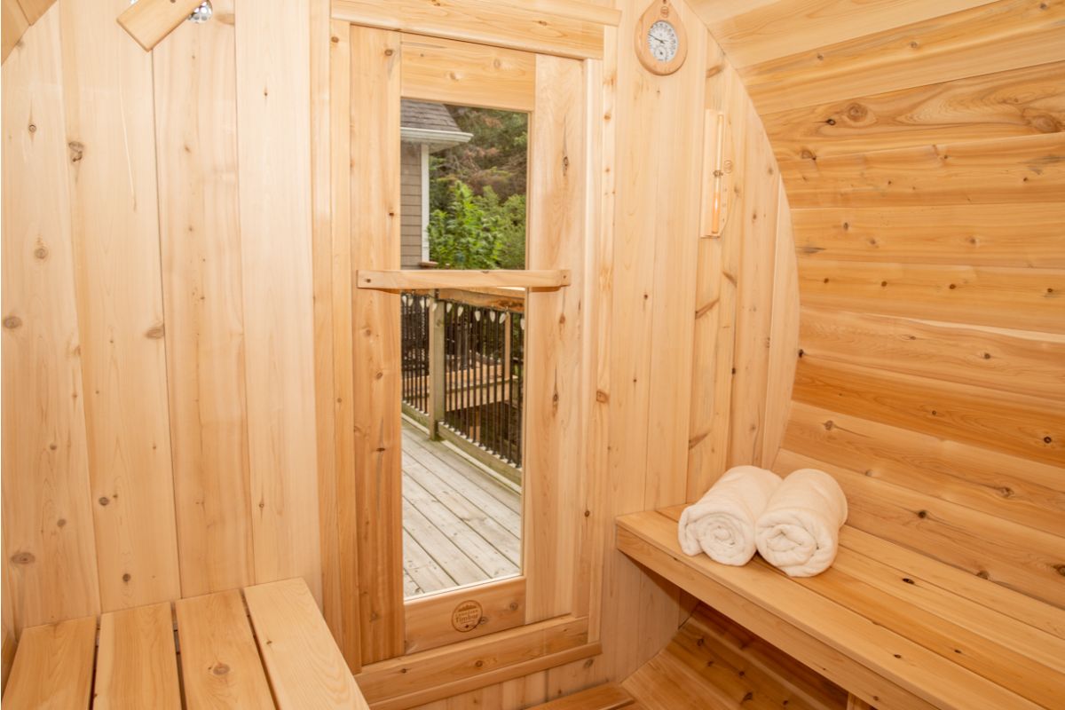 Dundalk Leisure Craft Canadian Timber Harmony 4 -Person sauna CTC22W