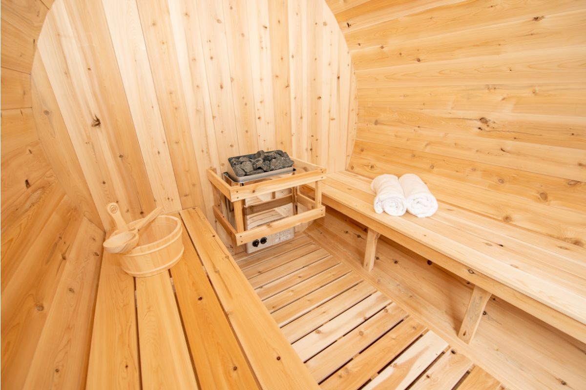 Dundalk Leisure Craft Canadian Timber Harmony 4 -Person sauna CTC22W
