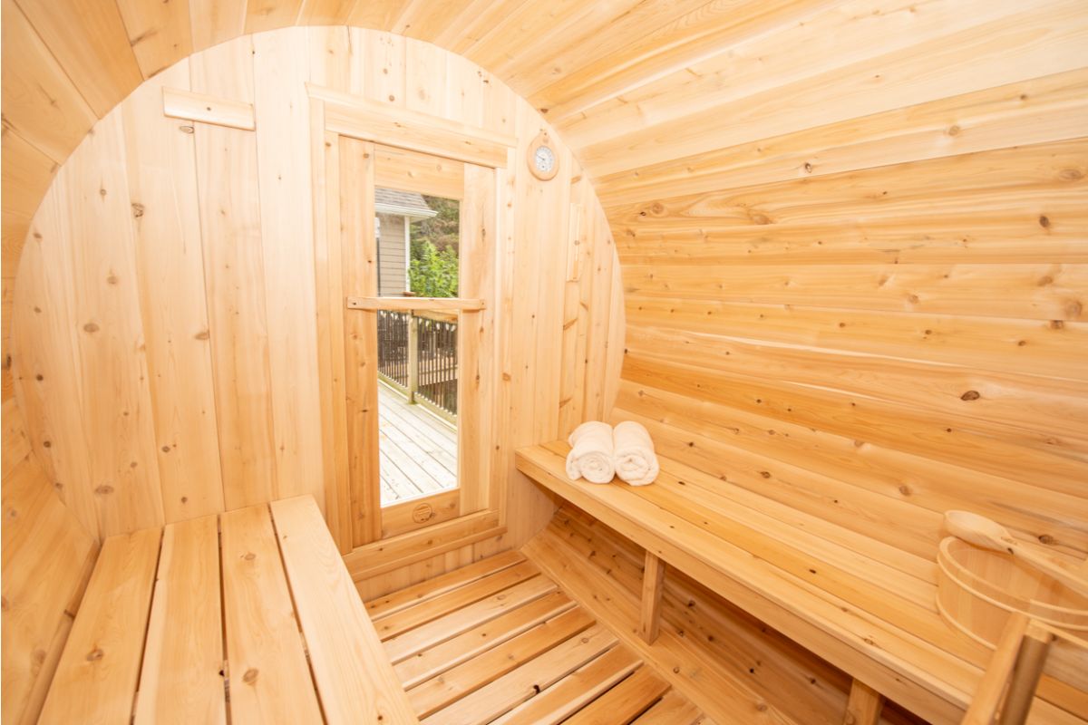 Dundalk Leisure Craft Canadian Timber Harmony 4 -Person sauna CTC22W